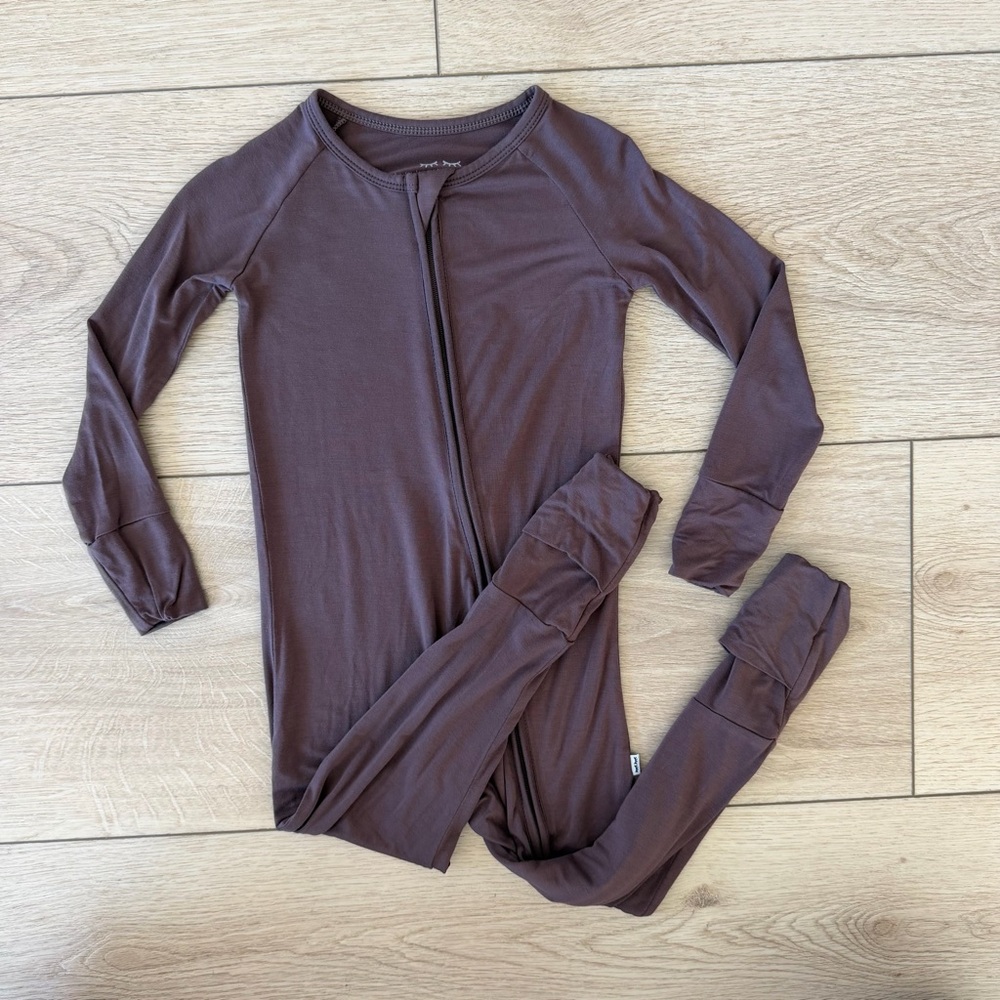Little Sleepies Dark Chocolate Zippy, 18-24m